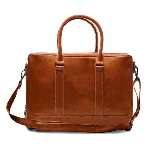 Men's leather shoulder laptop bag SL02 ABERDEEN