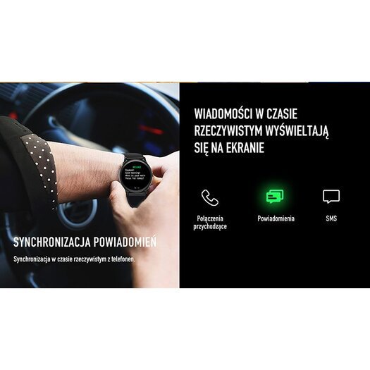 Išmanusis laikrodis SMARTWATCH G. Rossi SW010-11 black/black (zg312k)