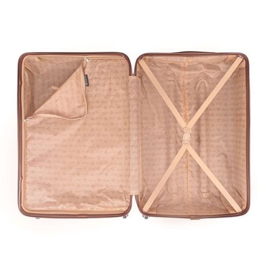 Cabin luggage ABS 55x37x24cm STL838 rose gold