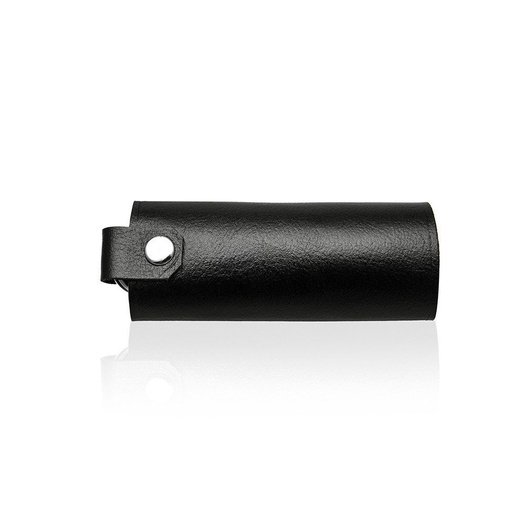 Leather men's key holder SOLIER SA11 BLACK