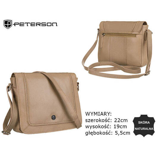 Leather bag PETERSON PTN TOR-241A-SNC