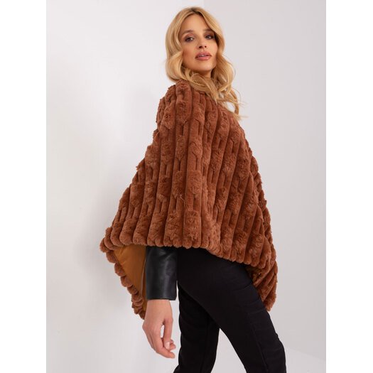 Poncho-AT-PN-2347.16-šviesiai ruda