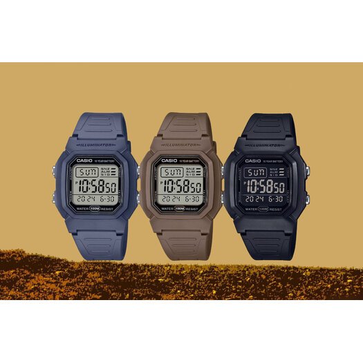 ZEGAREK MĘSKI CASIO W-800H-5A KLASYKA + BOX