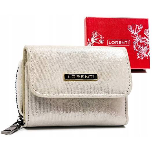 Leather wallet RFID LORENTI 423229-GZ