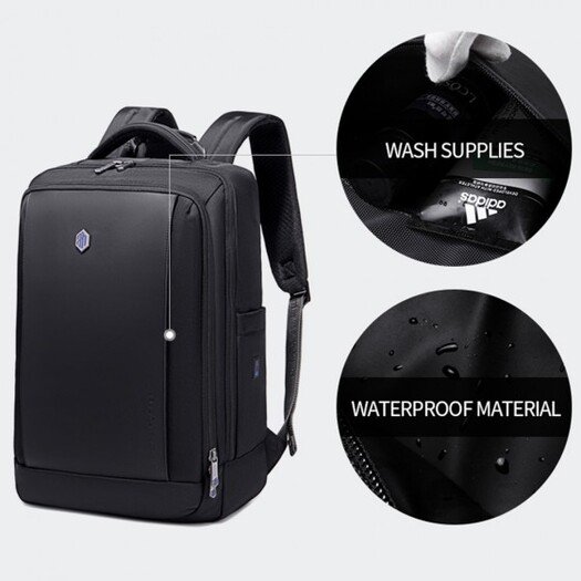 Men15.6" Laptop Travel Business England Style Backpacks Large Capacity School student bag Male Luxury Luggage Tote Bags B00403 Laptop Backpacks