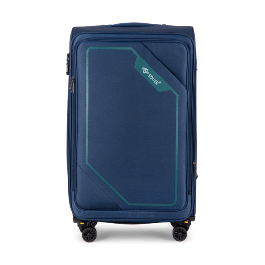 Medium soft luggage M 23   Solier STL2240 navy-green