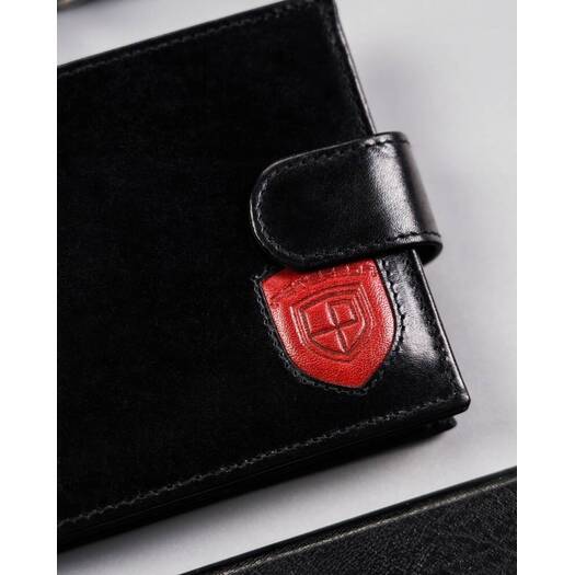 Leather wallet RFID PETERSON PTN 22305L-VT-T