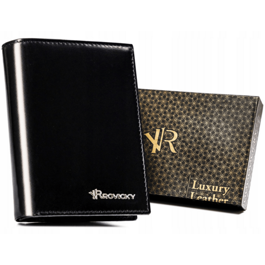 Leather wallet RFID ROVICKY RV-8191-AAX