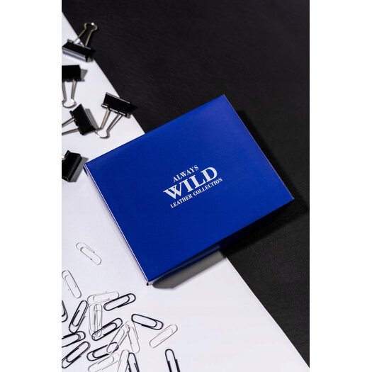 Leather wallet ALWAYS WILD AW-N5-MAL