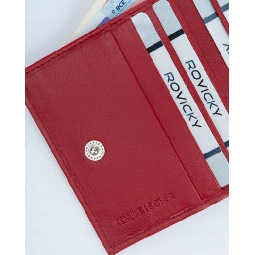 Leather wallet ROVICKY R-23-26-LFN