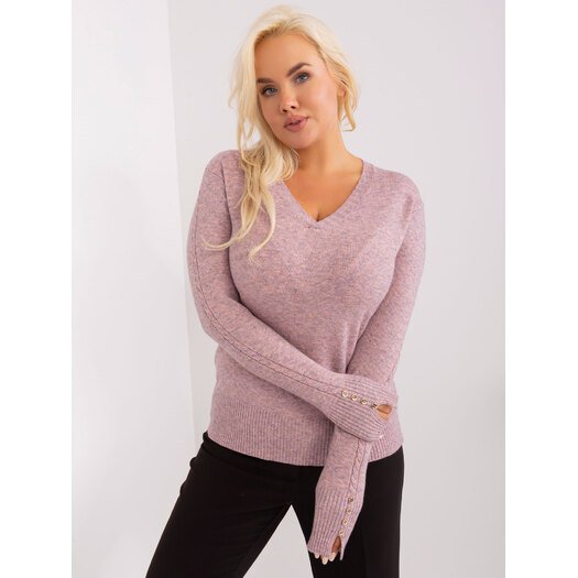 Sweter-PM-SW-PM-3817.07-jasny różowy