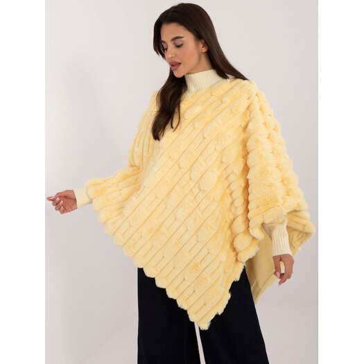 Poncho-AT-PN-2347.88-jasny żółty