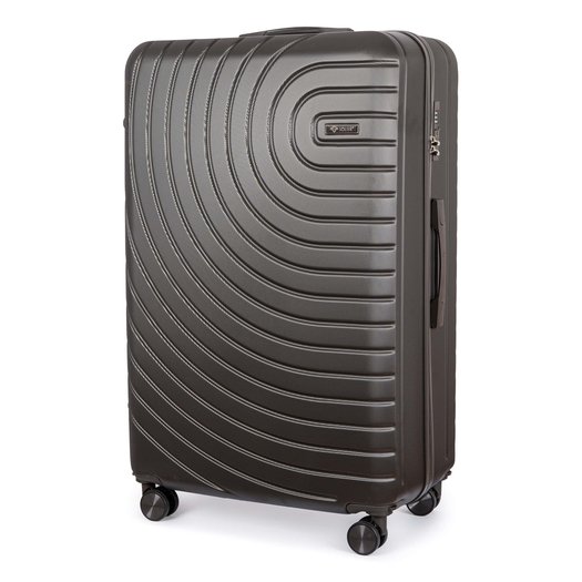 SUITCASE M 24   STL945 ABS DARK GREY