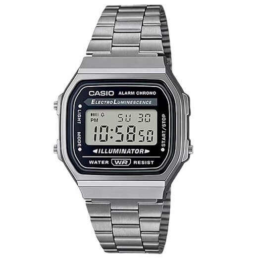 Laikrodis vyrams CASIO A168WGG-1A (zd088e) - KLASYKA + BOX