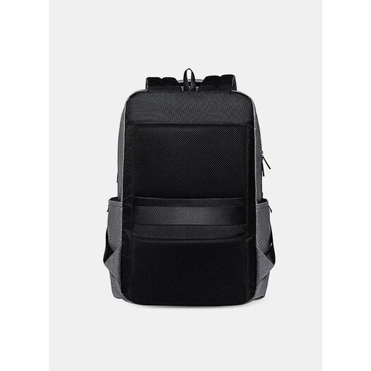 Arctic Hunter B00443 Smart Business Travel BackPack With Three Compartments And USB Charging Port - Black