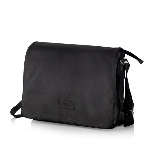 Black men`s shoulder bag S11