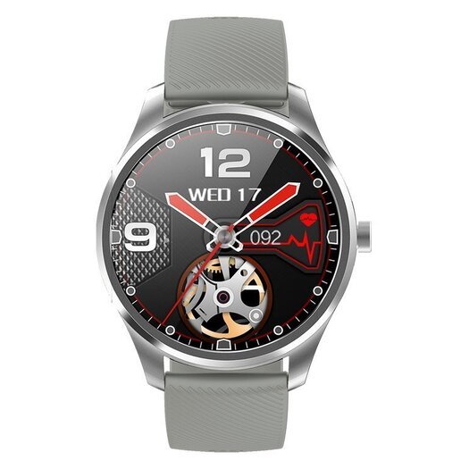 IŠMANUSIS LAIKRODIS SMARTWATCH G. Rossi SW012-3 silver/gray + dodatkowa BRANSOLETA (zg315c)