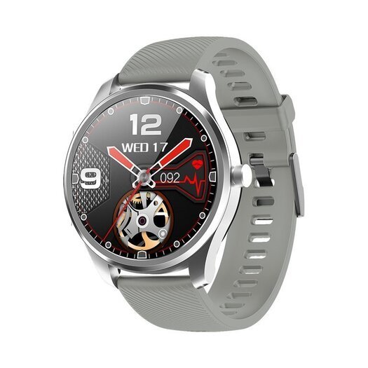 IŠMANUSIS LAIKRODIS SMARTWATCH G. Rossi SW012-3 silver/gray + dodatkowa BRANSOLETA (zg315c)