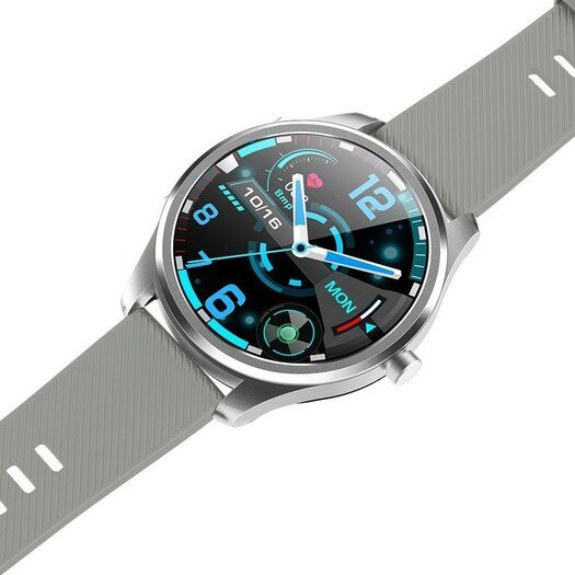 IŠMANUSIS LAIKRODIS SMARTWATCH G. Rossi SW012-3 silver/gray + dodatkowa BRANSOLETA (zg315c)