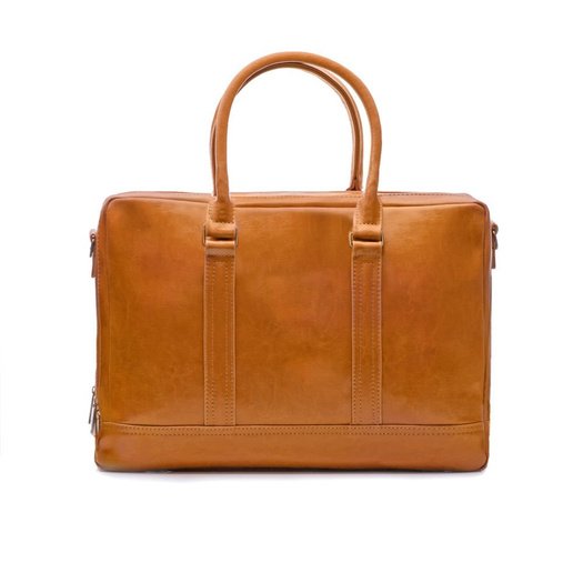 Men's leather shoulder laptop bag SL02 ABERDEEN