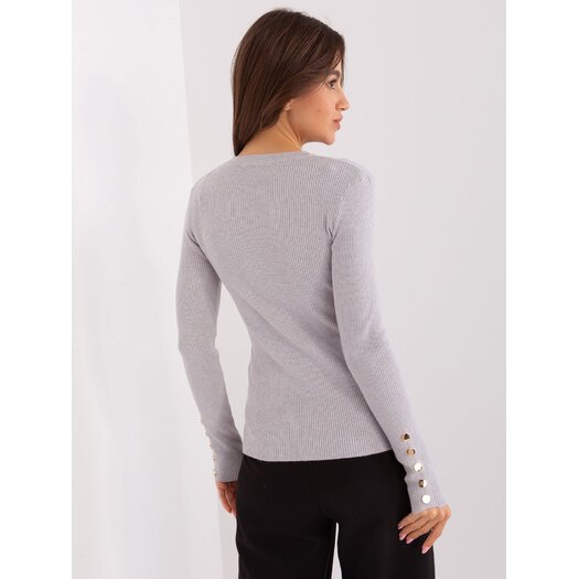 Sweter-PM-SW-PM685.39P-szary