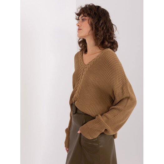 Sweter-BA-SW-8028.36P-camelowy