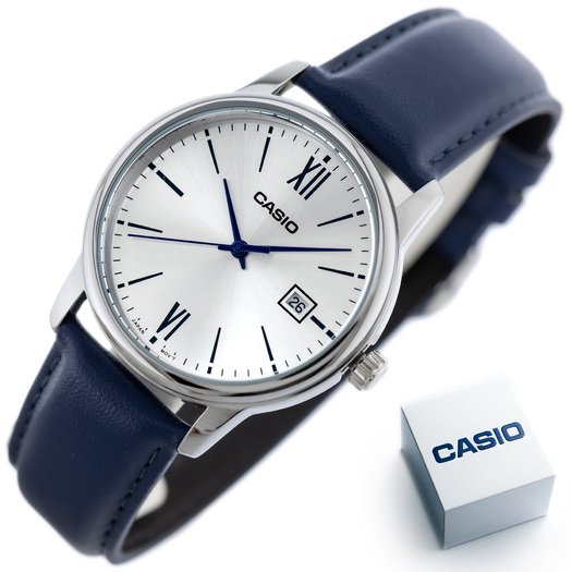 ZEGAREK MĘSKI CASIO MTP-V002L-2B3 + BOX