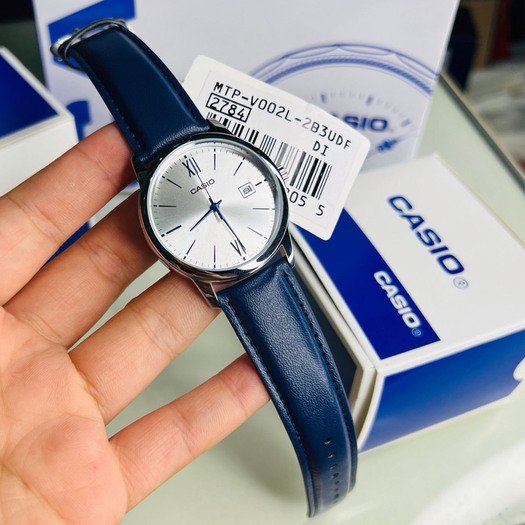 ZEGAREK MĘSKI CASIO MTP-V002L-2B3 + BOX