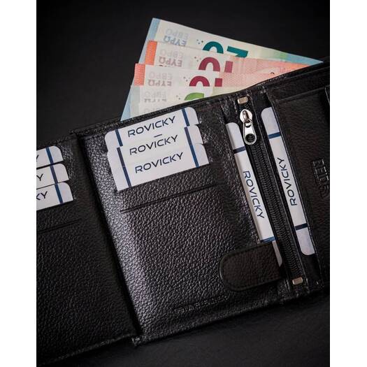 Leather wallet RFID 4U CAVALDI N4-GPDM