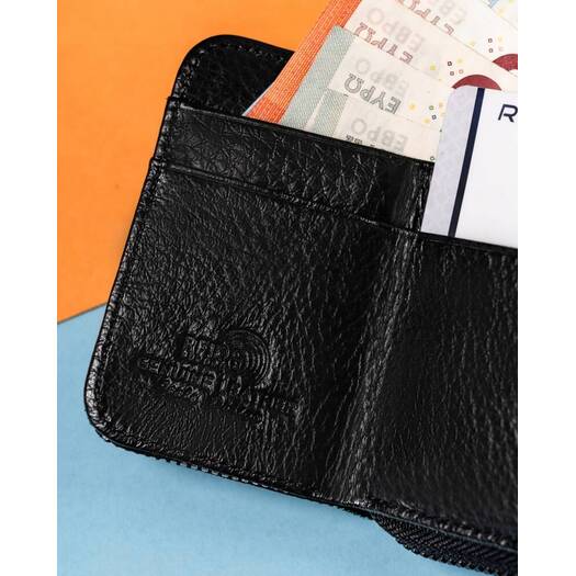 Leather wallet RFID LORENTI 423229-CEK