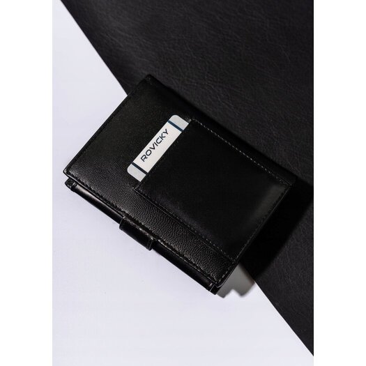 Leather wallet RFID ALWAYS WILD N4L-P-GCL