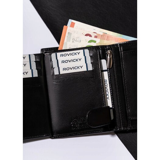 Leather wallet RFID ALWAYS WILD N4L-P-GCL