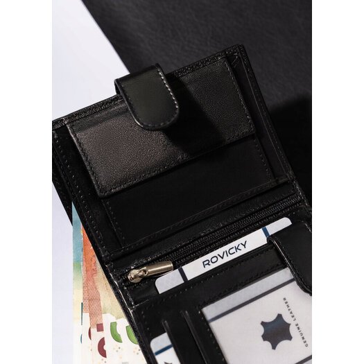 Leather wallet RFID ALWAYS WILD N4L-P-GCL