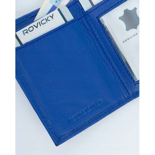 Leather wallet ROVICKY R-18-LFN