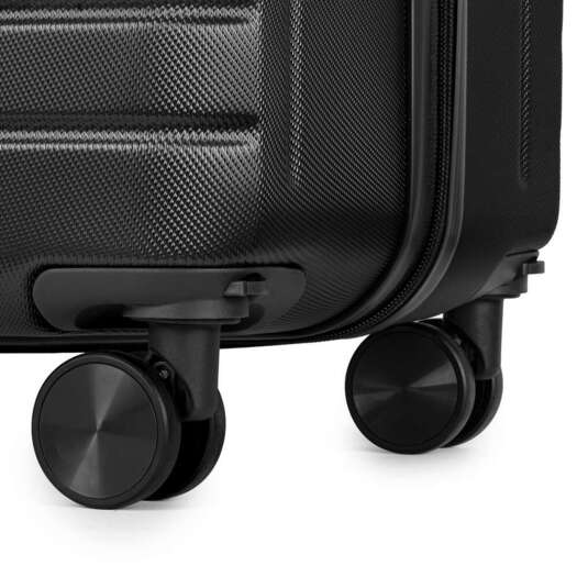 MEDIUM SUITCASE 22  STL945 ABS DARK GREY