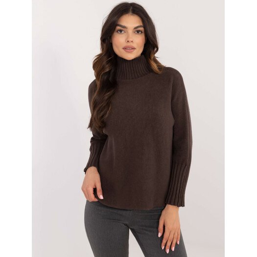 Sweter-IT-SW-0814.36-brązowy