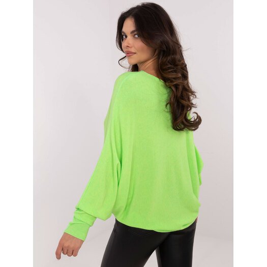 Sweter-DHJ-SW-8862.91-fluo zielony