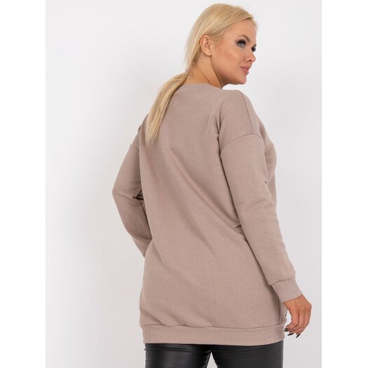 Bluza-RV-BL-7124.01-ciemny bezowy