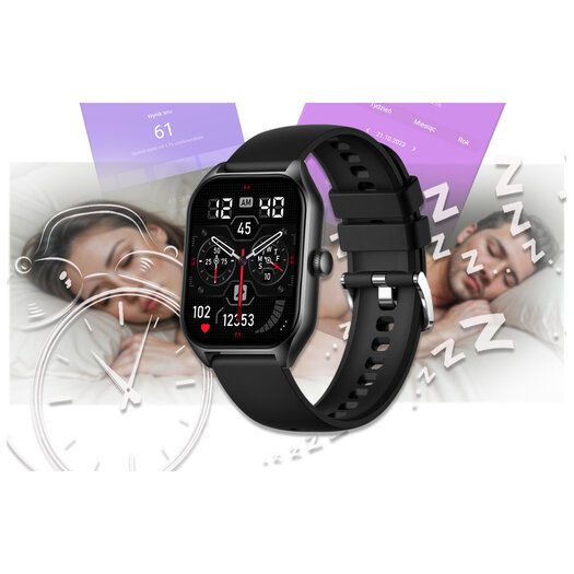 Išmanusis laikrodis unisex Rubicon RNCF03 - BLUETOOTH, ALWAYS ON DISPLAY (sr049e)