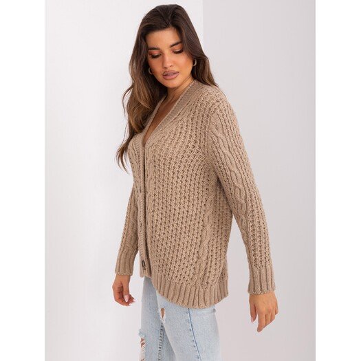 Sweter-BA-SW-8001-1.16P-ciemny bezowy