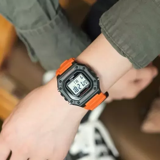 Laikrodis vyrams CASIO W-218H-4B2 + dėžutė