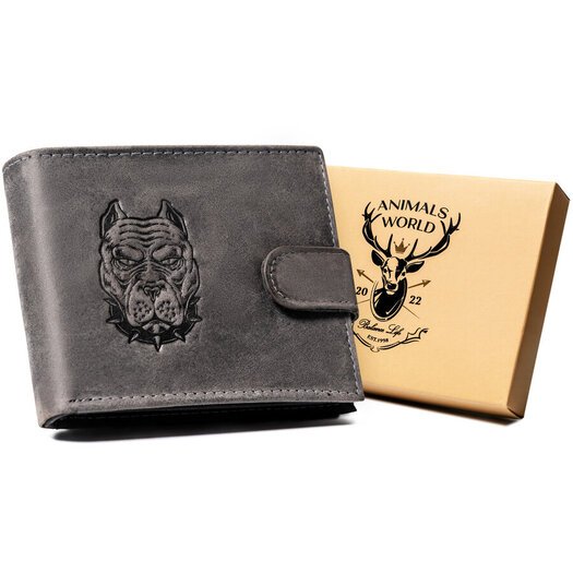 Leather wallet RFID ALWAYS WILD N992L-CHM