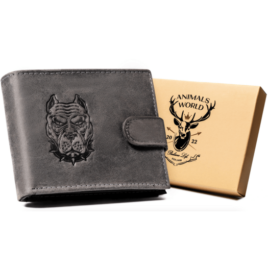 Leather wallet RFID ALWAYS WILD N992L-CHM