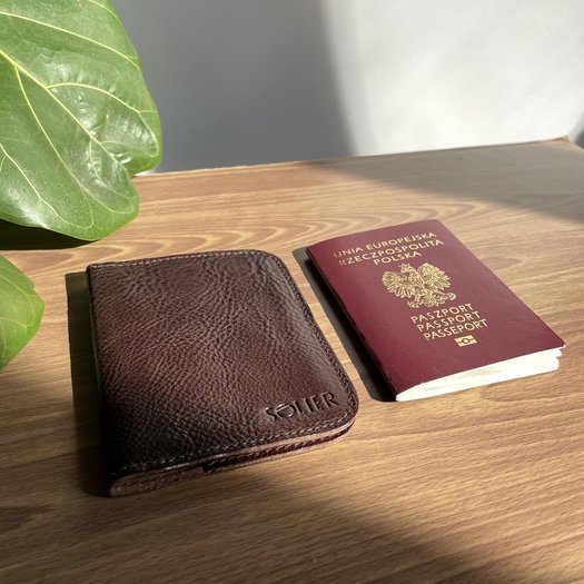 Piniginė vyrams / passport holder SOLIER SW07