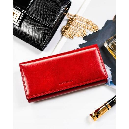 Leather wallet NICOLE F14268