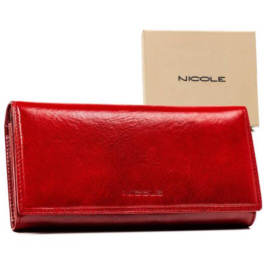 Leather wallet NICOLE F14268