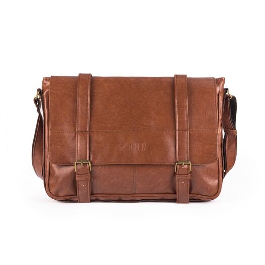 MEN S SHOULDER BAG SOLIER S30 CAMEL