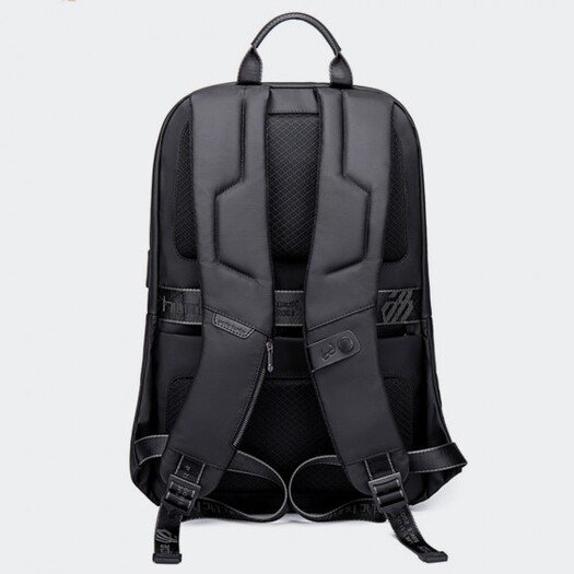 Arctic Hunter B00443 Smart Business Travel BackPack With Three Compartments And USB Charging Port - Black