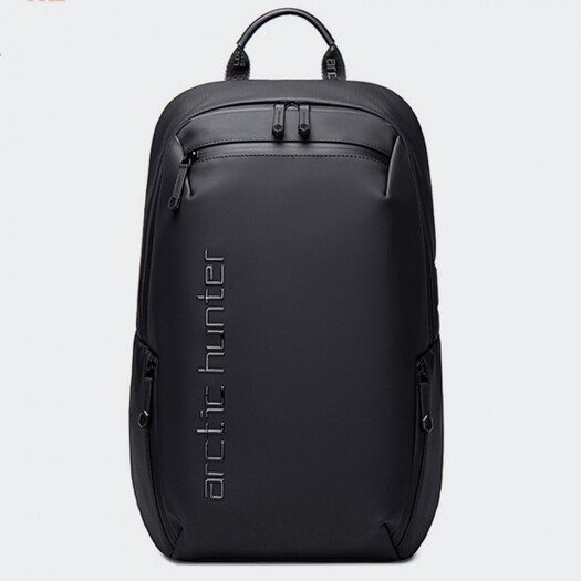 Arctic Hunter B00443 Smart Business Travel BackPack With Three Compartments And USB Charging Port - Black