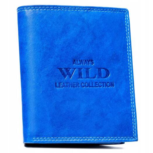 Leather wallet ALWAYS WILD AW-N890-MAL